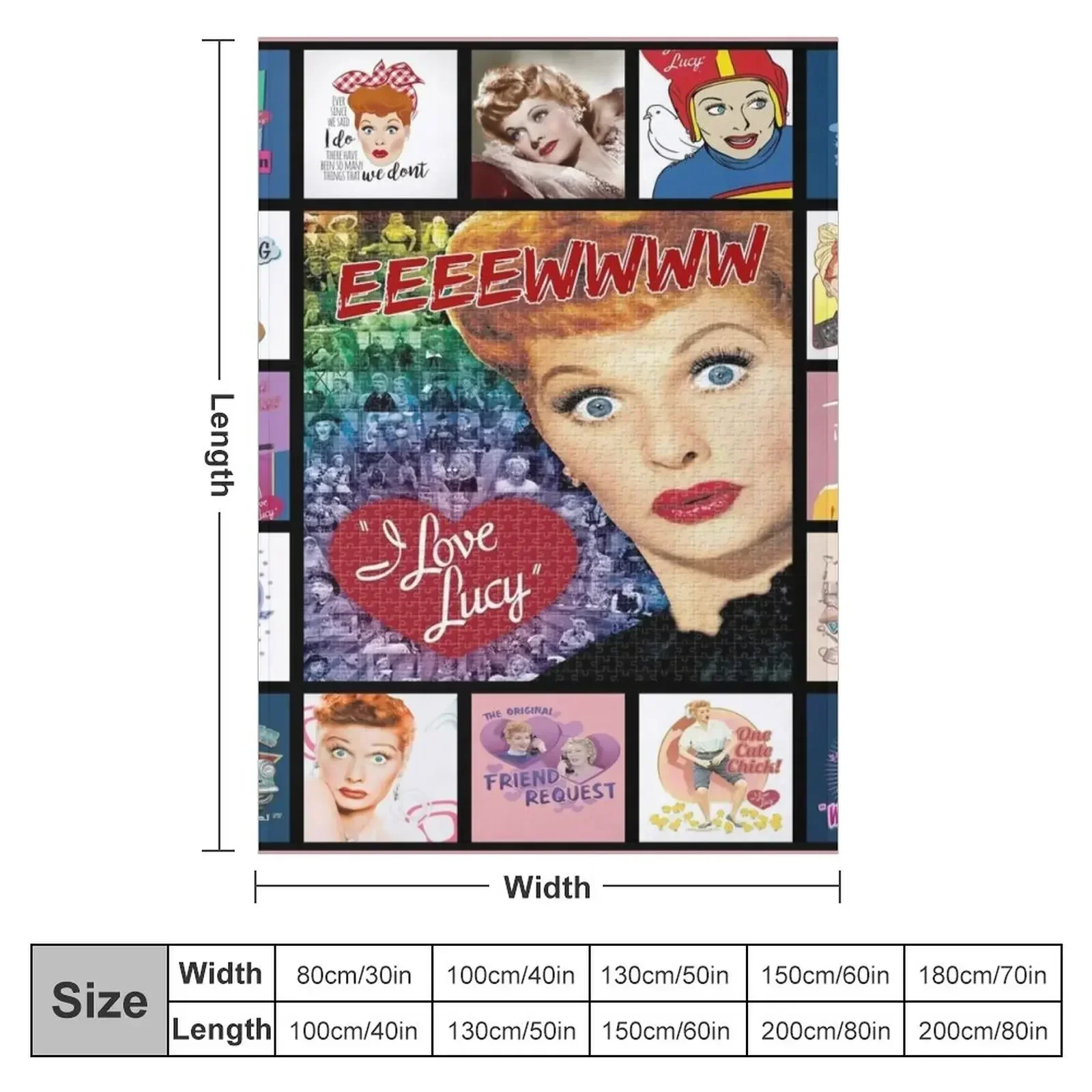 ADU I Love Luk cy Ver 3 Throw Blanket Beach Warm halloween Large Blankets