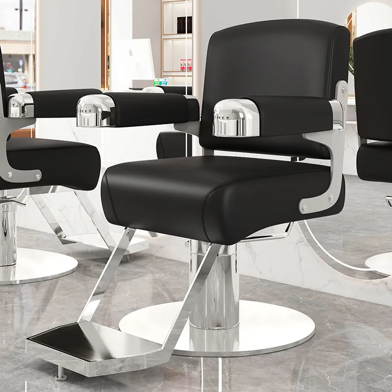 Pedicure Barber Chair Reclining Professional Styling Barber Chair Waiting Luxury Cosmetic Sandalye Beauty Salon Furniture
