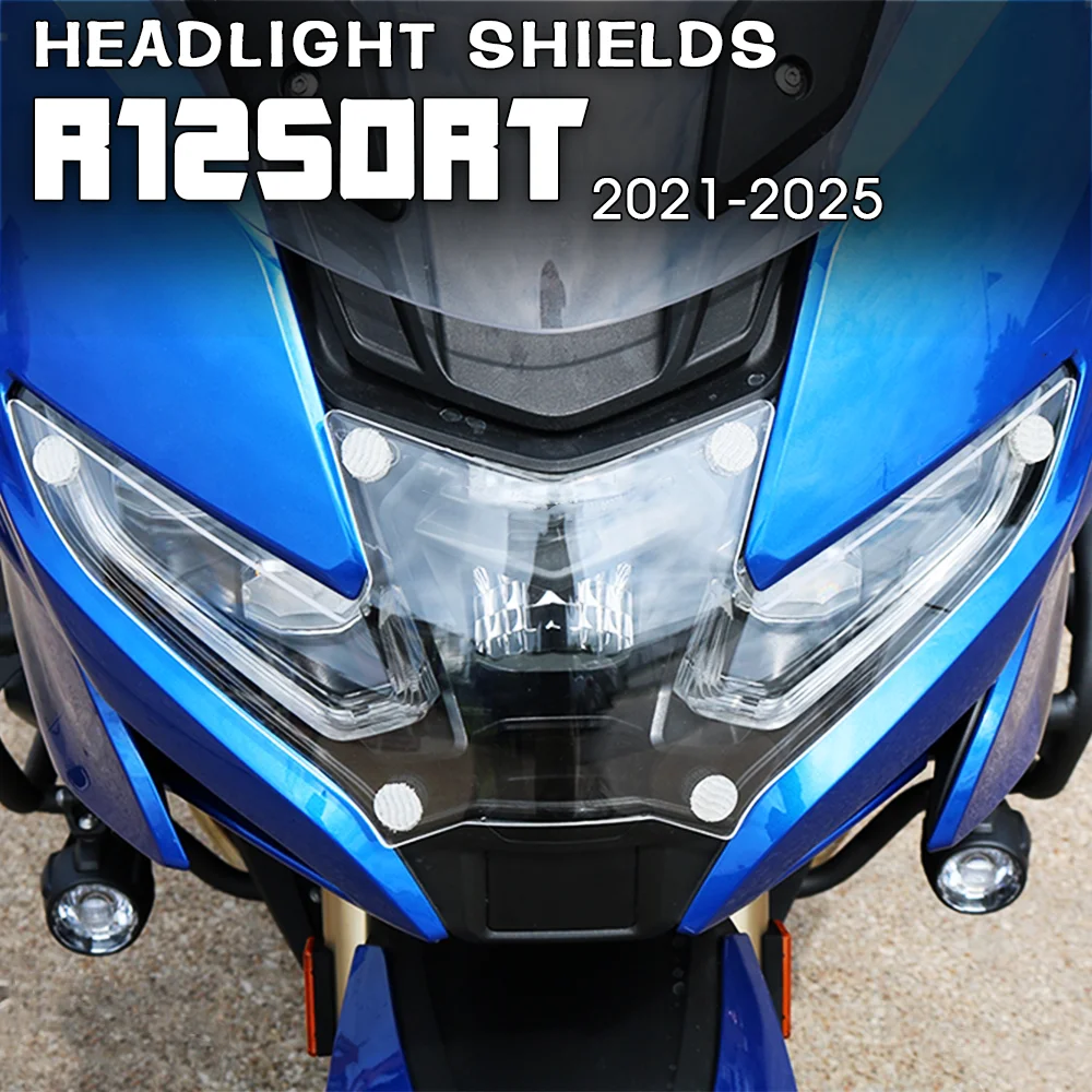 

2021 - 2025 R1250RT R 1250 RT Motorcycle Headlight Protector For BMW R 1250RT R1250RT Accessories Headlight Shields Acrylic