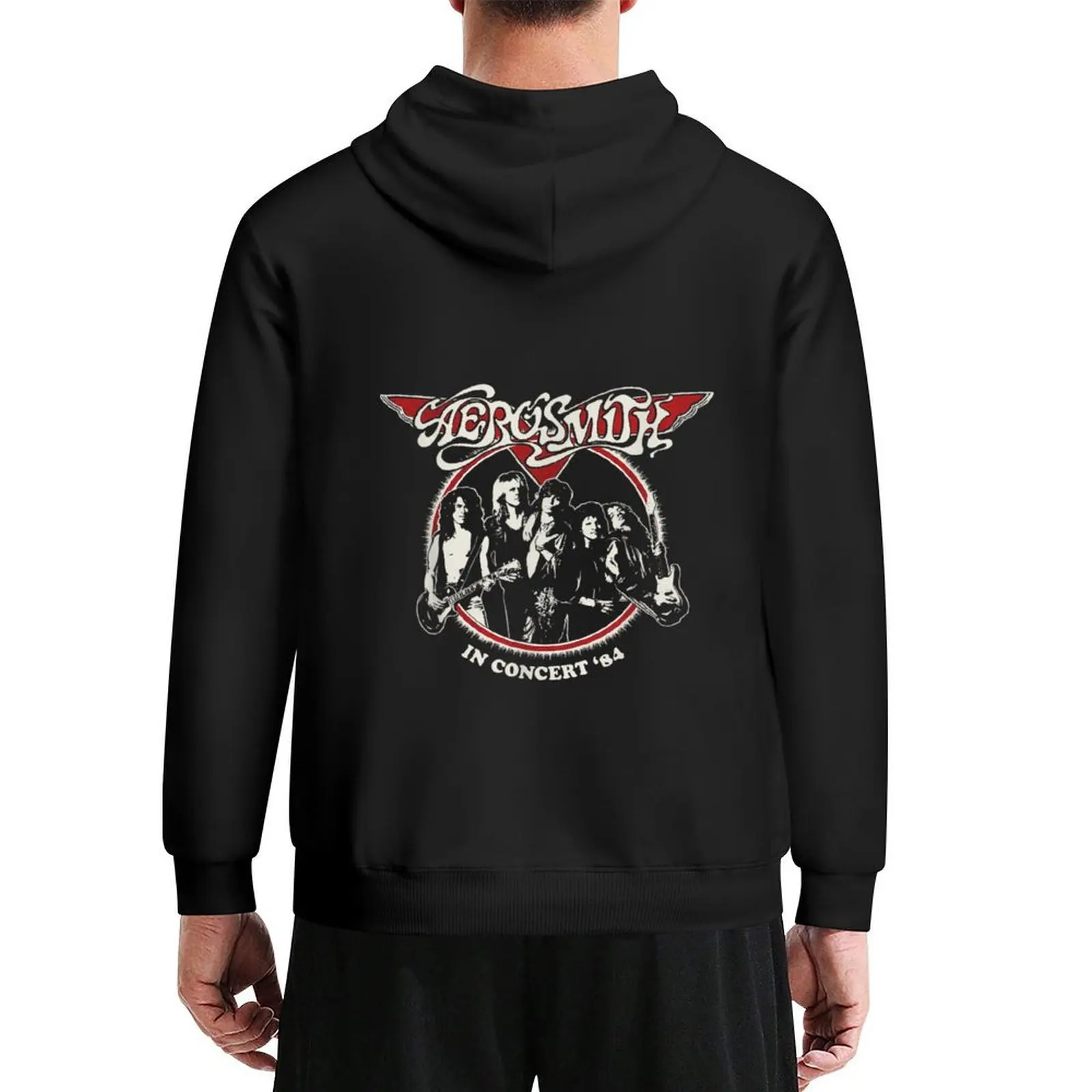 

Back In The Saddle 1984 Tour T-Shirt Aerosmith Shirt Music Shirt Hoodie autumn jacket men autumn hoodie