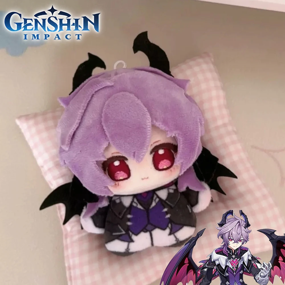 

Game Genshin Impact Durin Cosplay Keychain Cute Plush Stuffed Cotton Doll Backpack Pendant Keyring Accessories