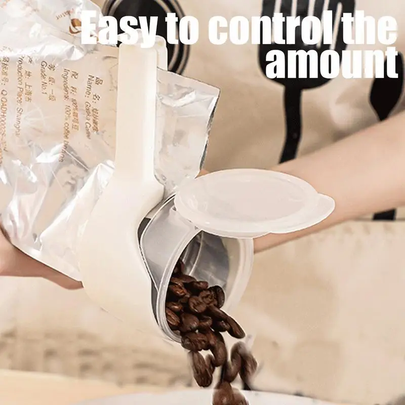 プラスチック製フードバッグシーリングクリップ、注ぎ口付きクリップ、フードストレージ、チップバッグクリップ、シーラークリップ、キッチンストレージ