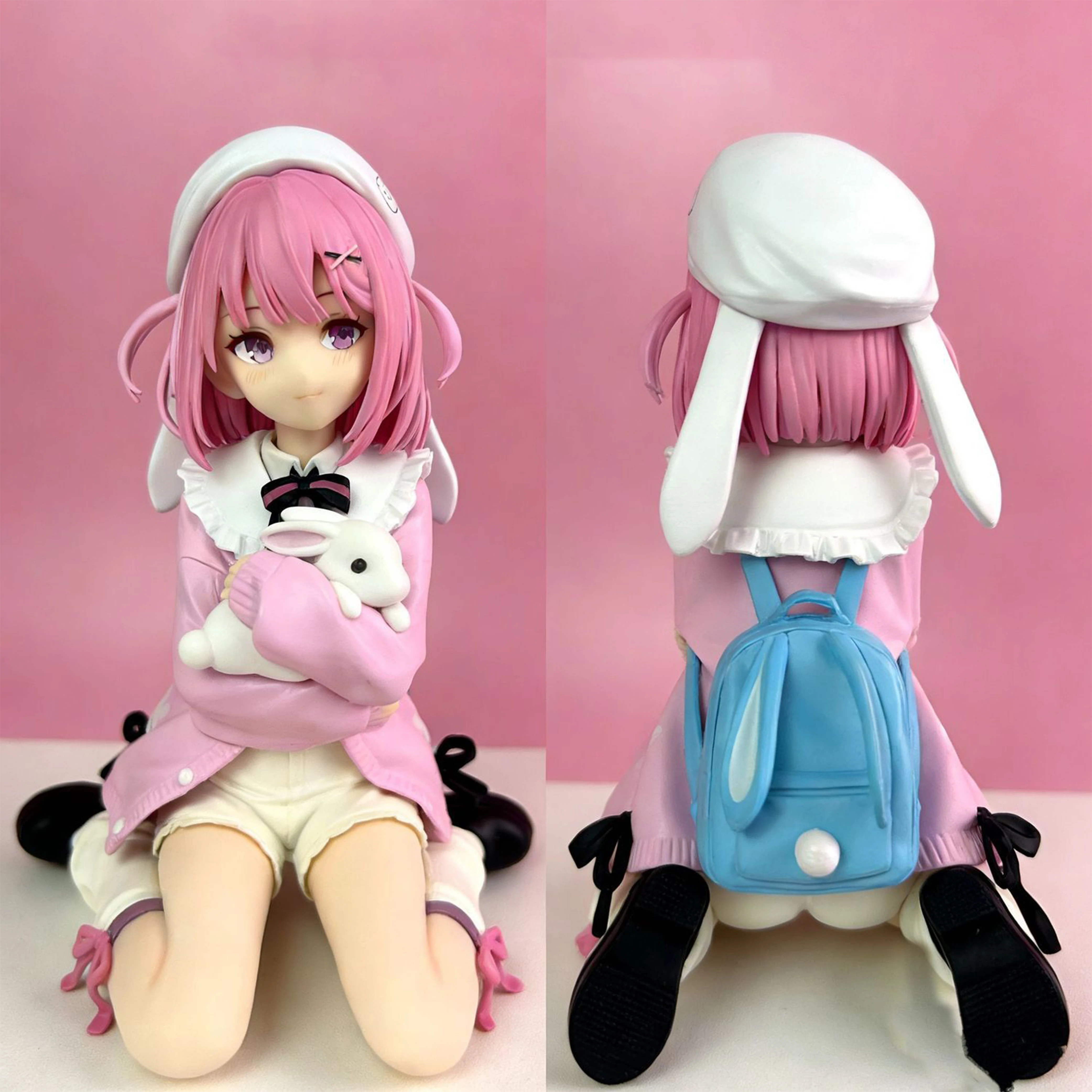 

Аниме-фигурка молодой девушки, милые фигурки девочек, коллекционная статуэтка, декоративная кукла для стола, модель для коллекции, игрушка, подарок на день рождения