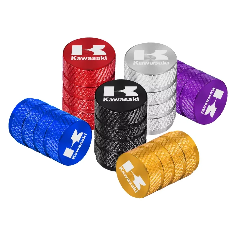 Tapón de tapa de vástago de puerto de aire de válvula de neumático de motocicleta para Kawasaki Ninja H2 H2R Zx6R Zx12R 400 650 1000 Zx9R Zx10R