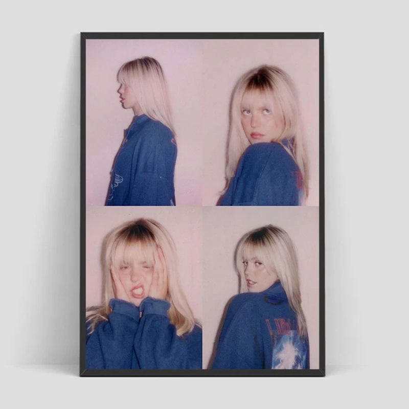 

For Home Interior Decoration Room Pop Singer Actor Renee Rapp Poster Decorative Paintings Bathroom Decor Wall Posters Vintage