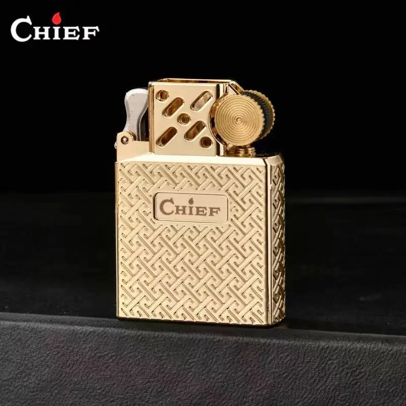 CHIEF Marble Shield Armor Lining Upgraded Second Generation Metal Sealed Windproof Lighter Core Accessories Universal Smoking
