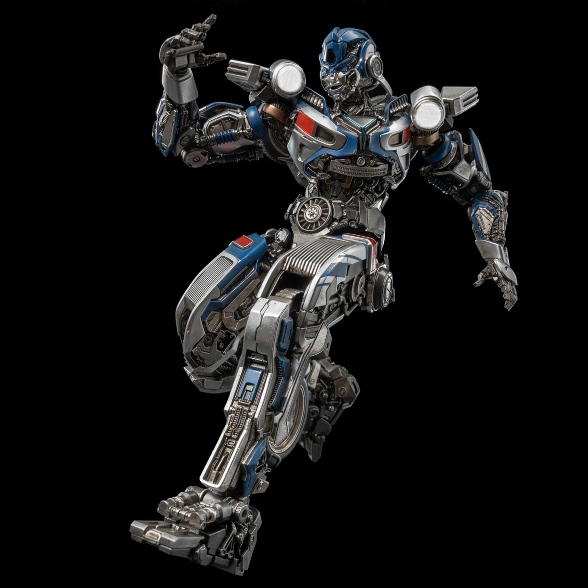 

HIPLAY Threezero 8-inches Transformers Rise of the Beasts DLX Mirage 3Z05640W0 High Articulation Action Figure