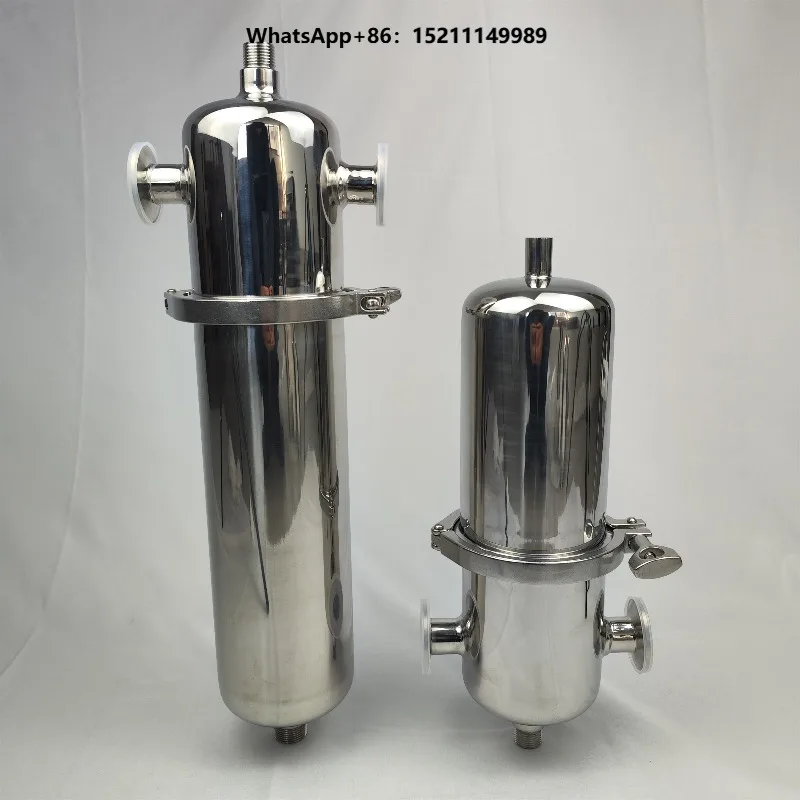 Sanitary Sterile Stainless Steel Air Filters Water Gas air Filter Treatment Machine