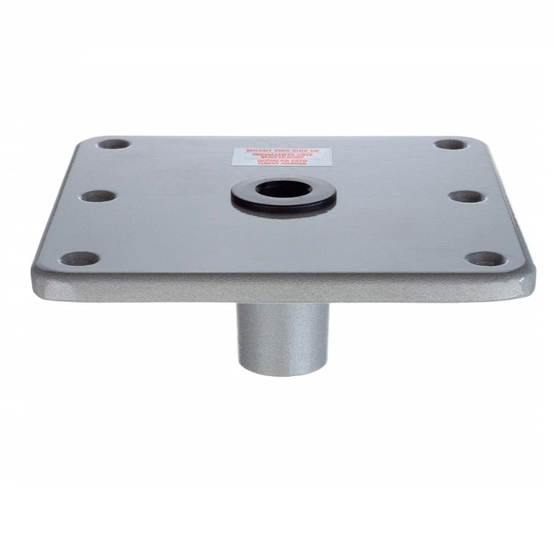 Aluminum Seat Base Bracket Base 3/4 Pin Post Socket Mounting Bracket Metal Marine Seat Base