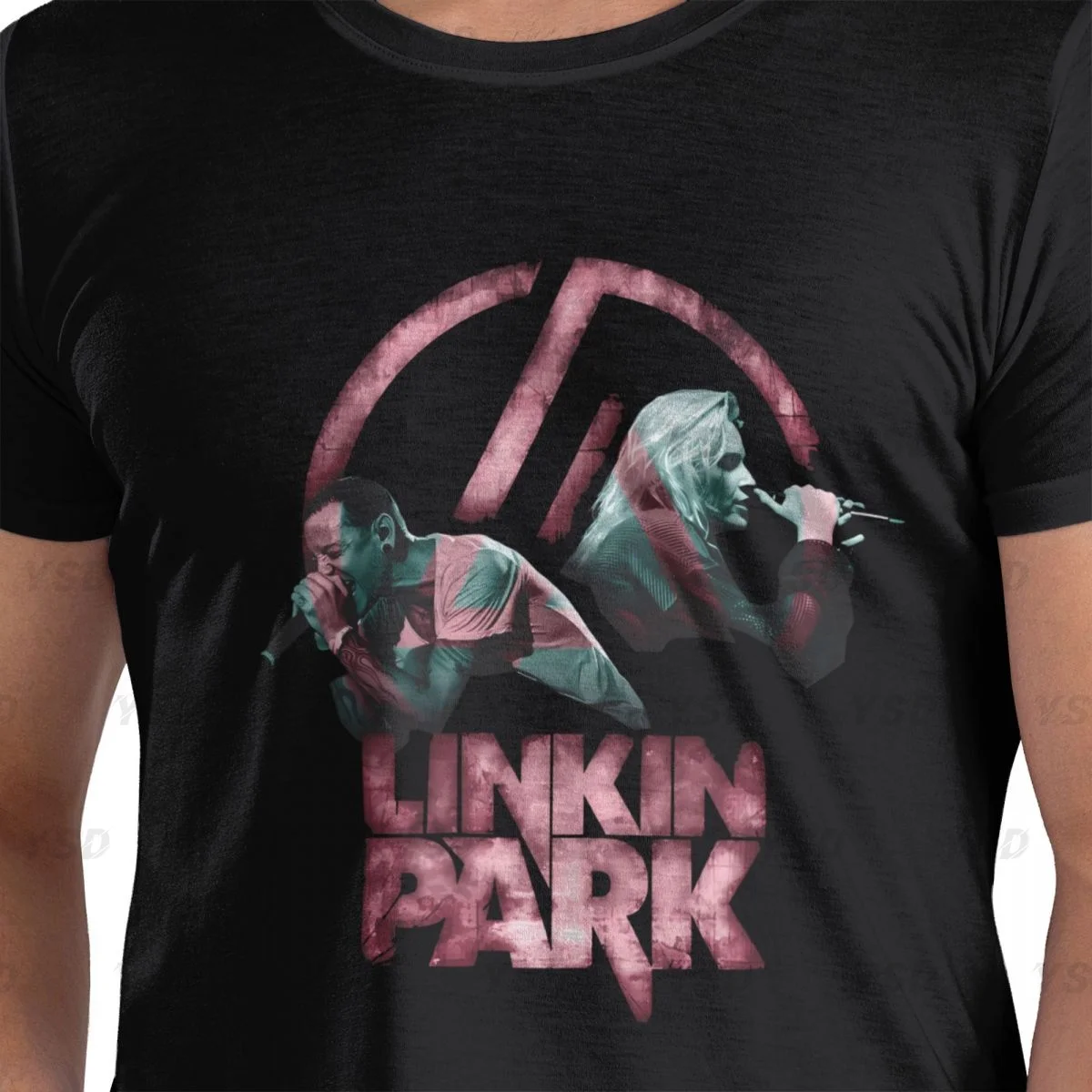 The Linkin Park Men's tight fitting sports Cotton T-shirt, Breathable,Oversized Tee shirt