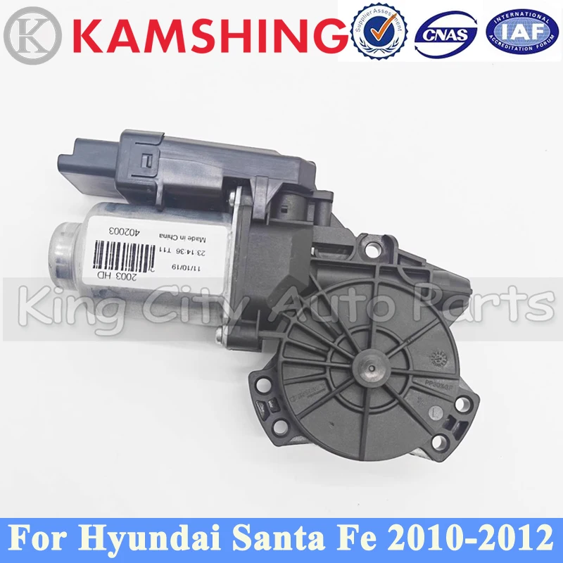 

CAPQX Electric Power Window Glass Lifting Regulator Motor Control Actuator For Hyundai Santa Fe 2010-2012 Power Window Motor