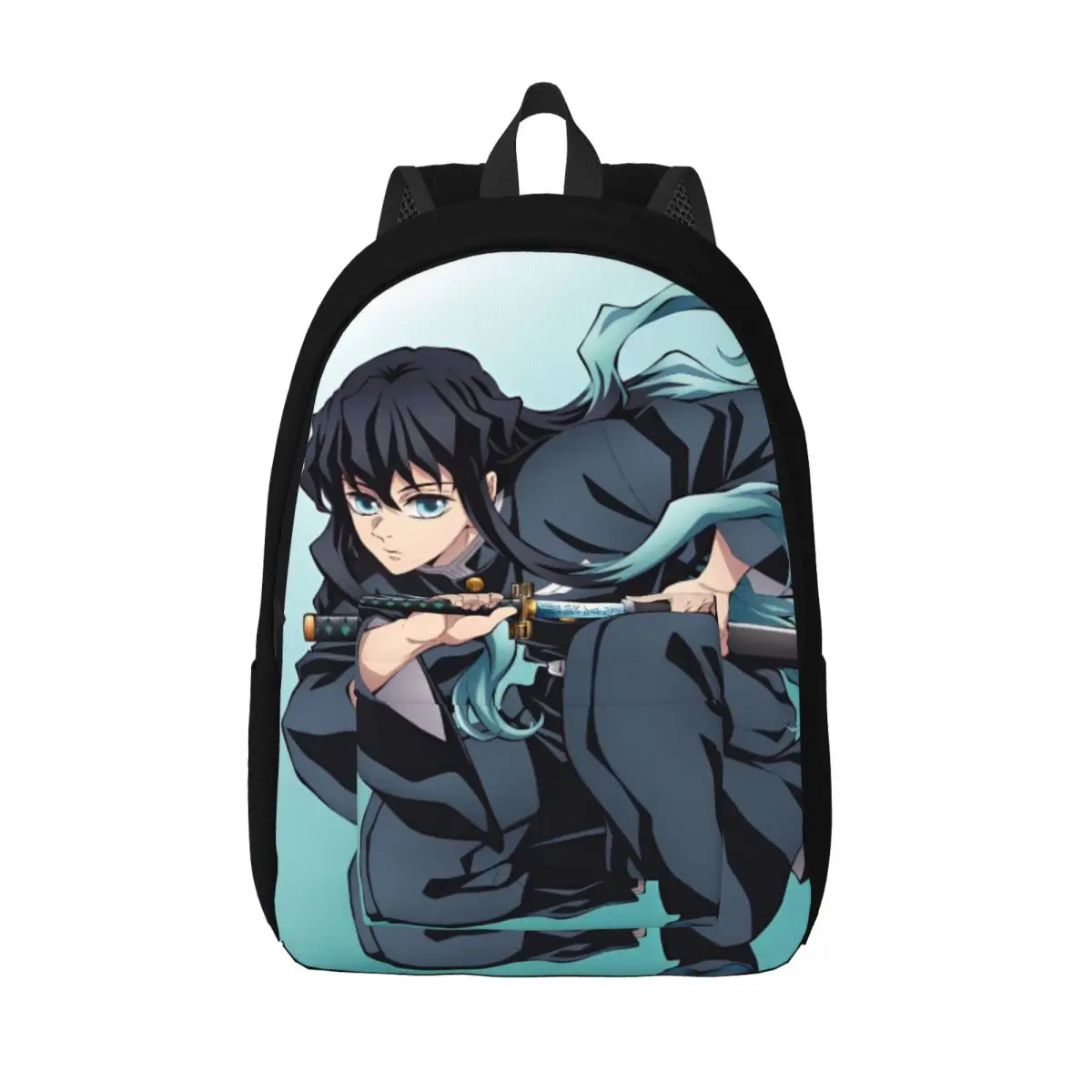 Tokitou Muichirou Backpack for Kindergarten Primary School Student Anime Demon Slayer Book Bags Boy Girl Kids Daypack Sports