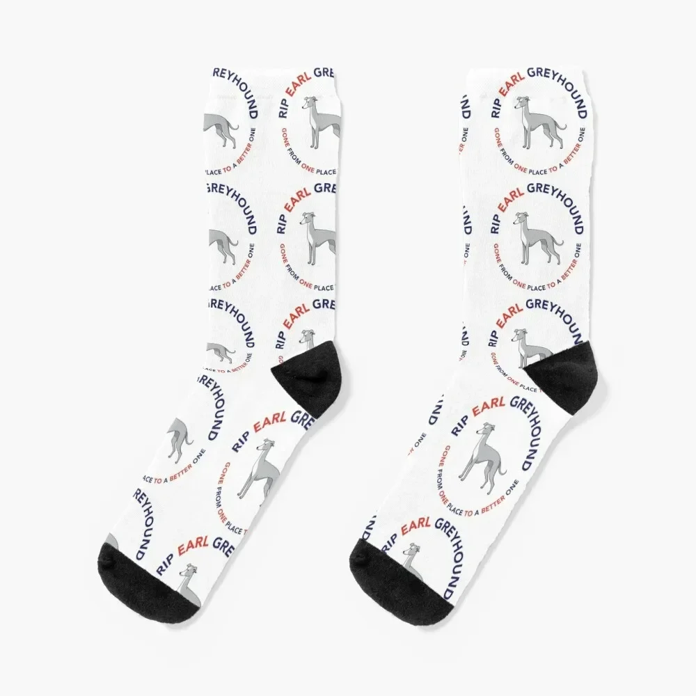 

Earl Greyhound Socks golf Antiskid soccer cute football Women's Socks Men's