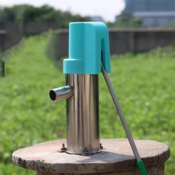 Covered stainless steel well water pump hand pump hand pump household water well hand pump