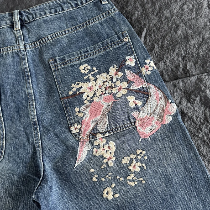 26SS American Style High Quality New Derchutze Short Pants Embroidered Heavy Duty Denim Shorts