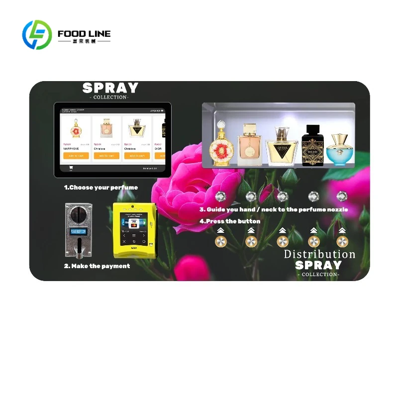 FL OEMODM 24 Factory-direct Customizable Perfume Vending Machines with Speedy Delivery for Gyms, Spas, and Wellness Centers