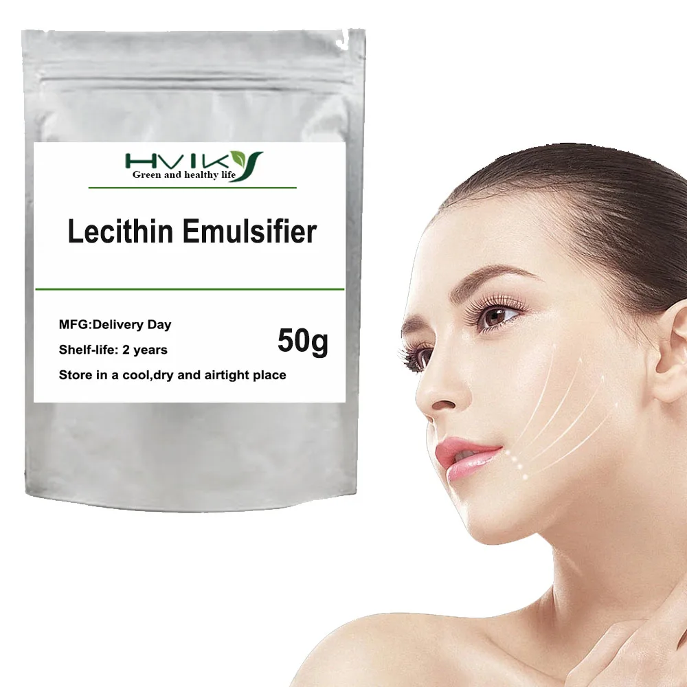 Lecithin Emulsifier Cold Emulsification Thickener Plant Raw Material Cream Skin Care Raw Material