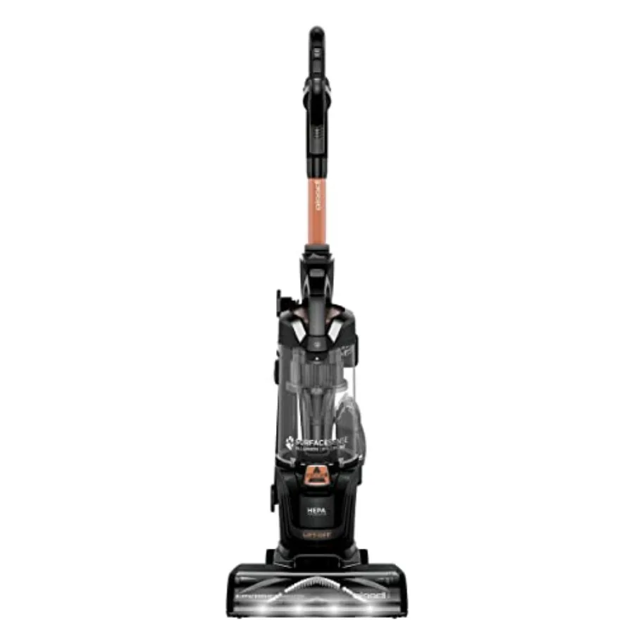 

SurfaceSense Allergen Lift-Off Pet Upright Vacuum with Tangle-Free Multi-Surface Brush Roll LED Headlights Lift-Off Technology