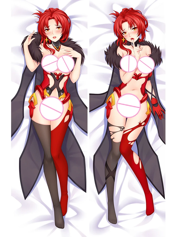 

Dakimakura Anime Pillow Cover Himeko Murata Double Sided Print 2Way Cushion Bedding Festival Gifts Gifts