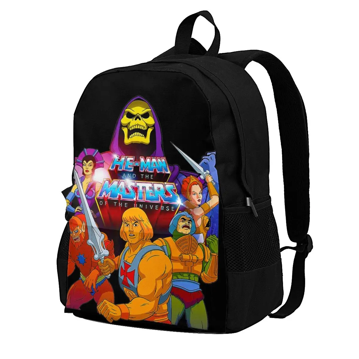 He Man Skull Backpacks Masters of The Universe Breathable Modern Polyester Backpack Workout Teenage Bags