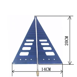 UWB dedicated logarithmic periodic antenna direction finding antenna spectrum analyzer signal analysis positioning EMC antenna