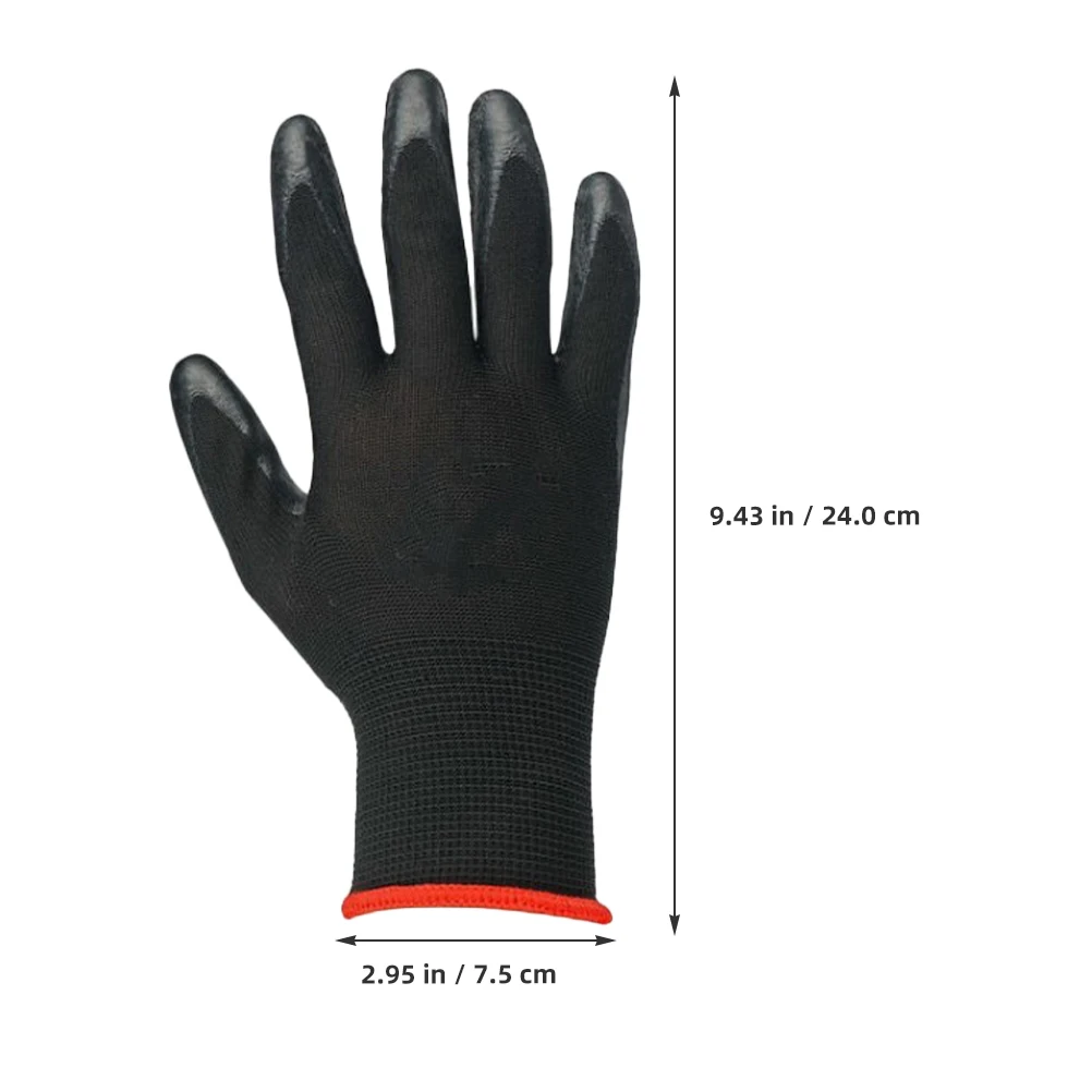 

1 Pair Waterproof Anti-Puncture Gardening Gloves Heavy Duty Latex Coated For Women Men Outdoor Yard Garden Work Safety
