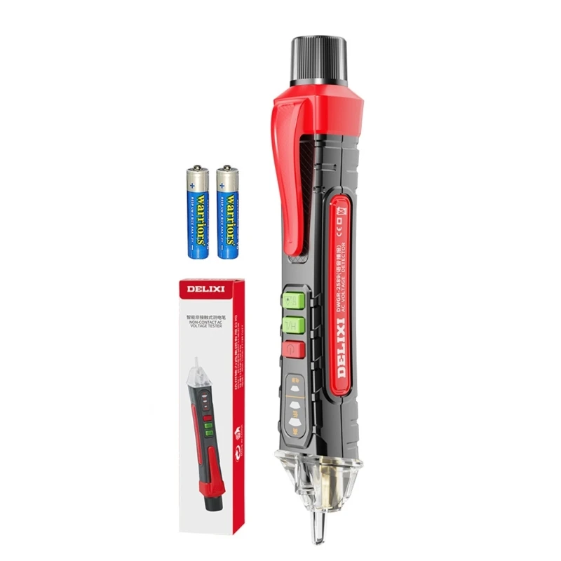 4 Standards- Digital Voltage Tester Pencil Multifunction Tester 90-1000V Live/Null- Wire Judgment NCV-/Digital/Audio-Pen