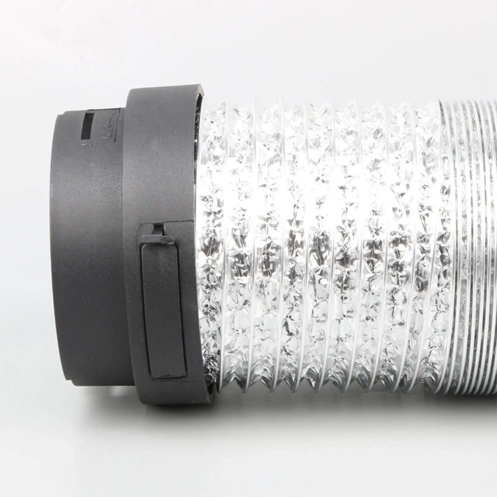 Auto Parking Heater Vent Hose 75mm Flexible Duct Pipe Aluminum Foil Easy Install Air Outlet Kit for Car Heating System