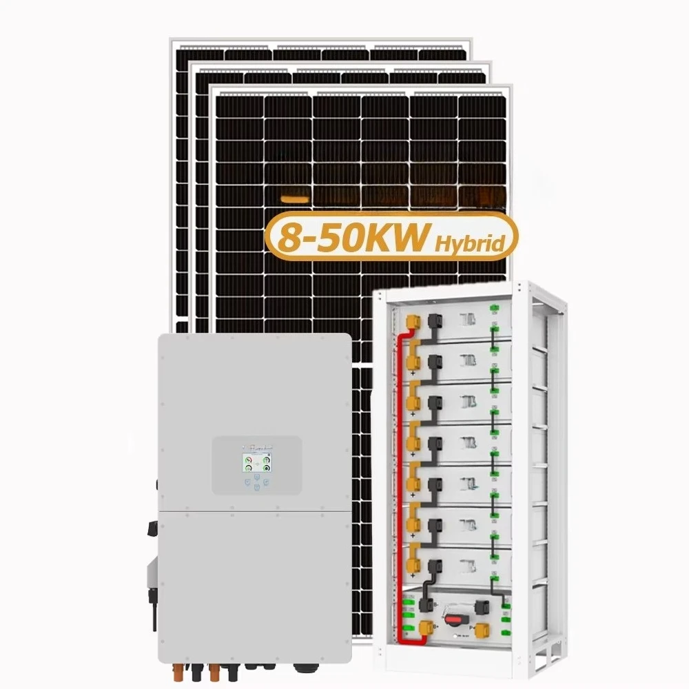 Deye 30KW 50KW 100KW 200KW 3 Phase Hybrid Solar System for the Whole House Solar Panel System Home