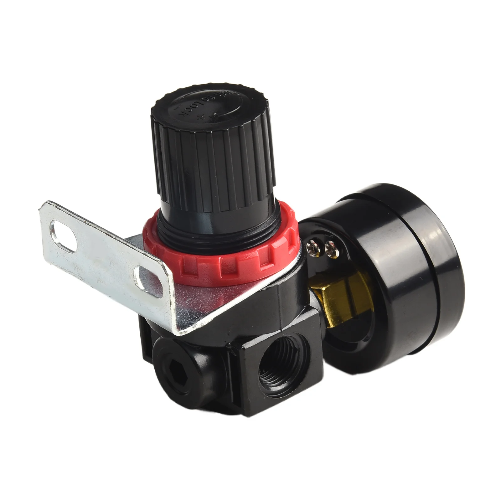 1/4'' Air Regulator AR2000 Regulator Easy To Install Maximum Adjustable Pressure Self-locking Mechanism Easy To Use