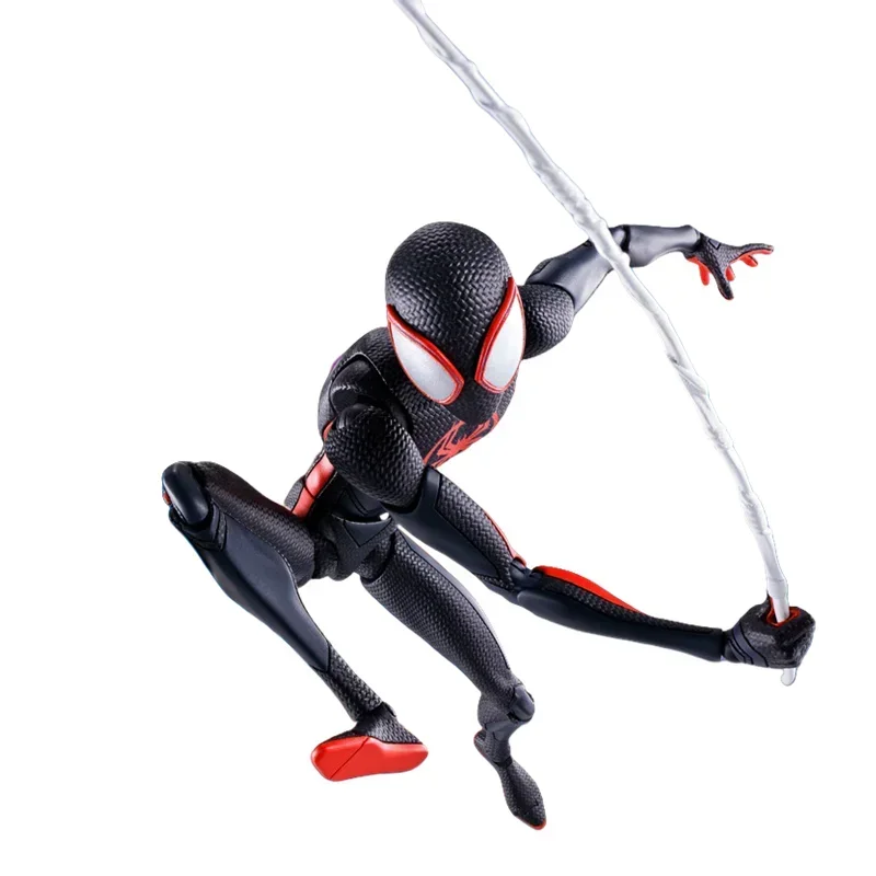 In Stock Spider Man Spider Gwen Stacy Spider Miles Morales Anime Action Figure Model S.H.Figuarts Collection Doll Kids Toys Gift