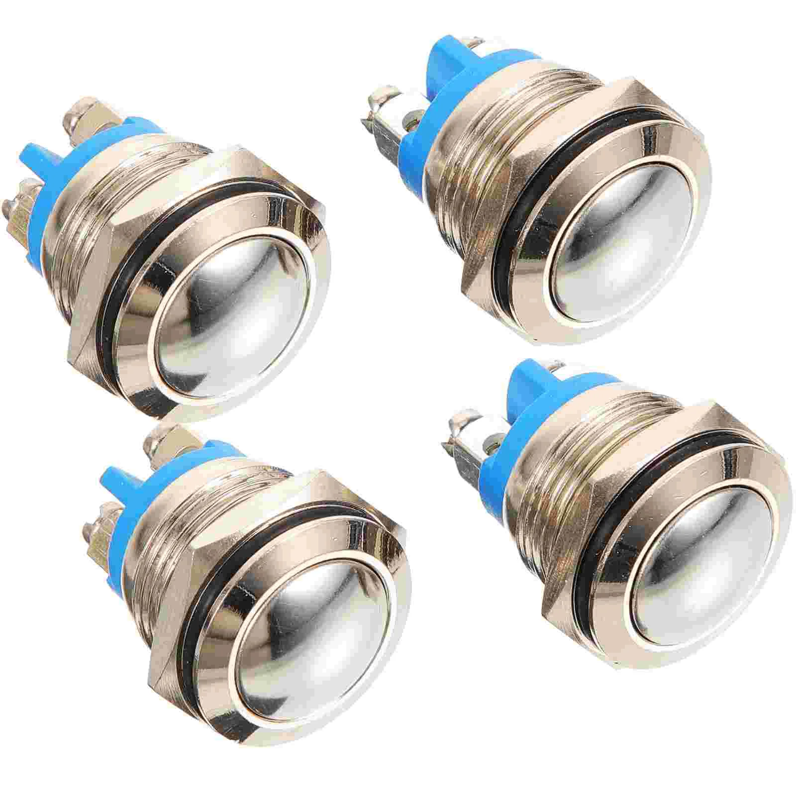 Timbre Universal con 4 botones de piezas, Kit de timbre, resistente, reemplazable, con cable