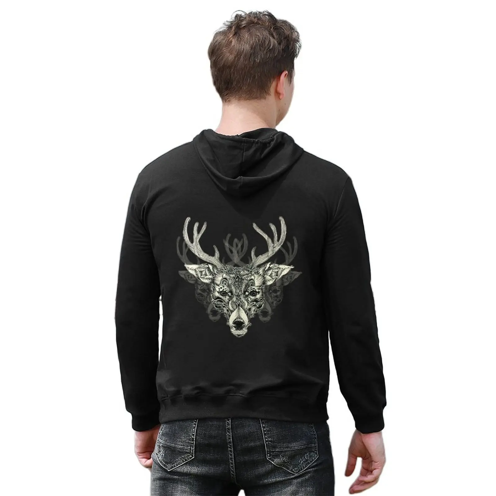 Noble Heart Hoodie men clothing autumn jacket men korean autumn clothes mens clothing anime hoodie