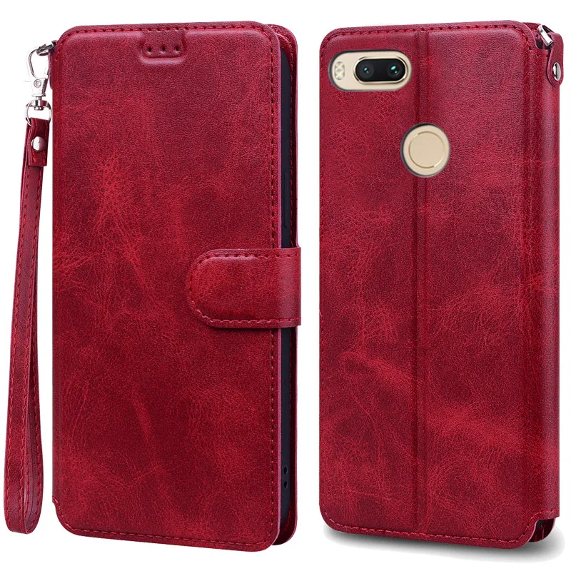 Чехол для Xiaomi Mi A1, кожаный чехол-книжка для Mi 5X, чехлы для Xiaomi MiA1, Mi5X, Mi 5X, Xiaomi A1, бампер, оболочка, чехлы, сумки, оболочка