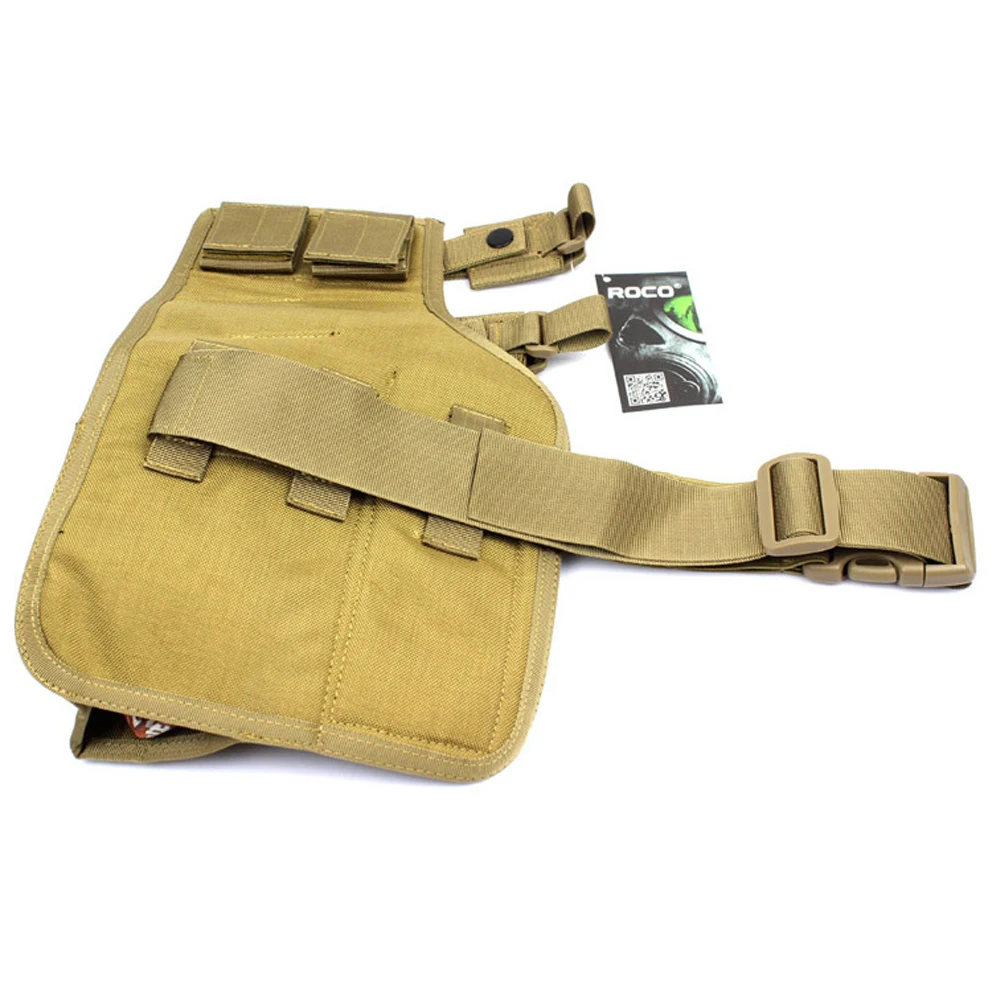 Imagem -06 - Molle Pistola Coldre com Revista Sobressalente Bolsa Combate Leg Drop Bolsa Mp7