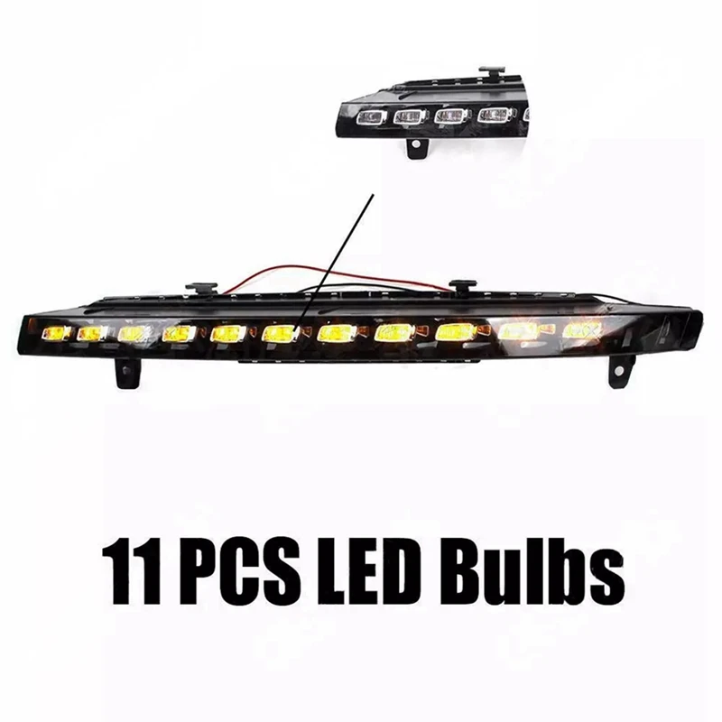 Para q7 2010-2015 lâmpadas de sinal de volta do carro correndo lâmpadas led luz de sinal de volta 11 luz led 4l 0953041 E 4L 0953042 E