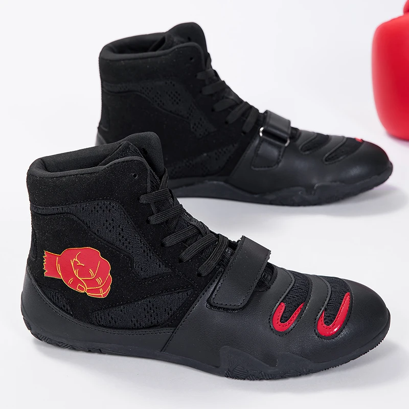 

2025 Hot Selling Autumn Mens and Womens Wrestling Shoes Soft and Lightweight Sports Shoes Fashionable Support Boxing Shoes