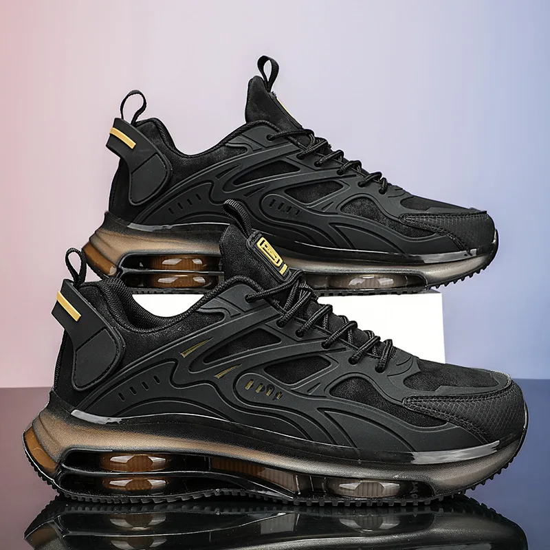 

Мужские кроссовки с сеткой, мужские прогулочные туфли, теннисные туфли на шнуровке, увеличивающие рост, прочная мужская обувь, высокое качество, Zapatillas De Deporte