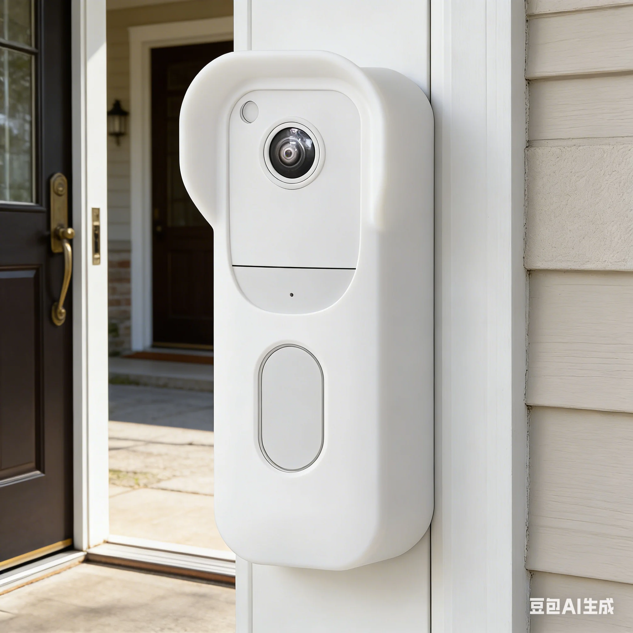 

Doorbell Silicone Cover For Blink Video Doorbell (All-new2025) Hat Brim Design Anti Occlusion Weatherproof Protective Case