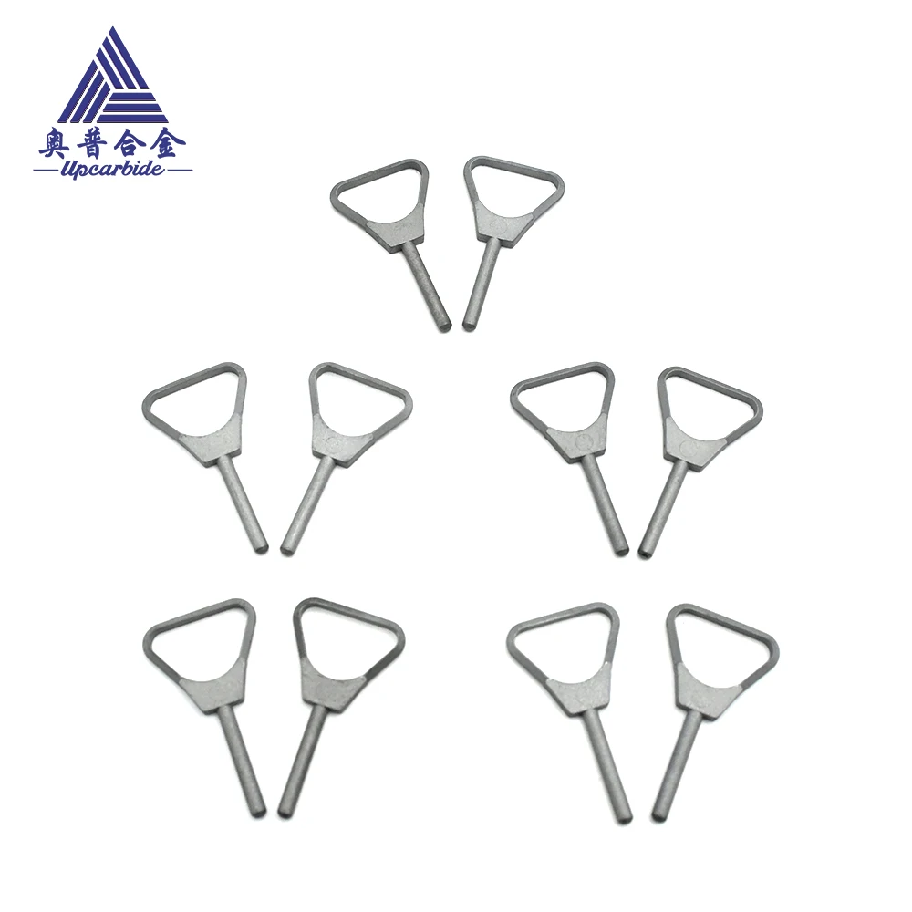 14.63x27.2mm Triangular Carbide Scraper - Ceramic Clay Pottery Handicraft Tool Wholesale
