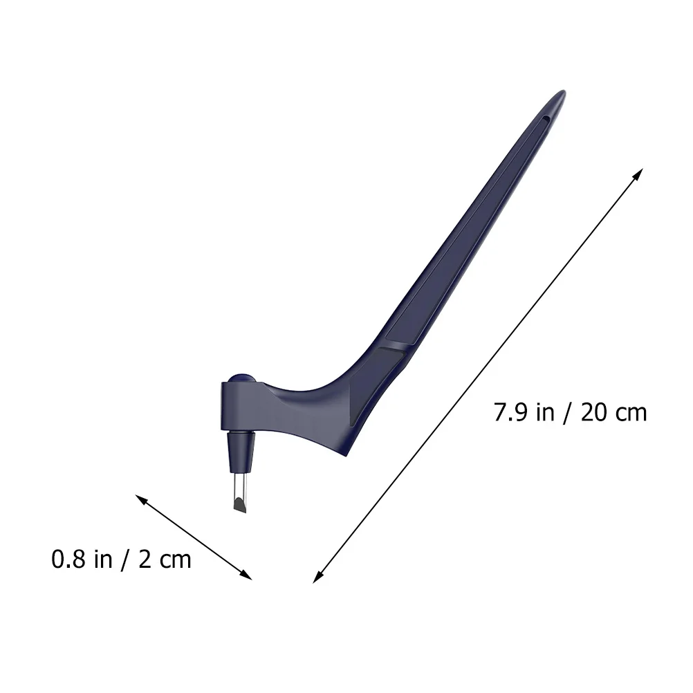 Stainless Steel Rotating Craft Cutting Tool 360 Degree Easy Grip Handle for Paper Craft Artwork DIY Projects