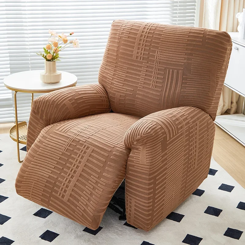1/2/3/4 Seat All-Inclusive Electric Sofa Elastic Recliner Chair Cover Home Club Shop Furniture Decor Chair From Stains Accessory