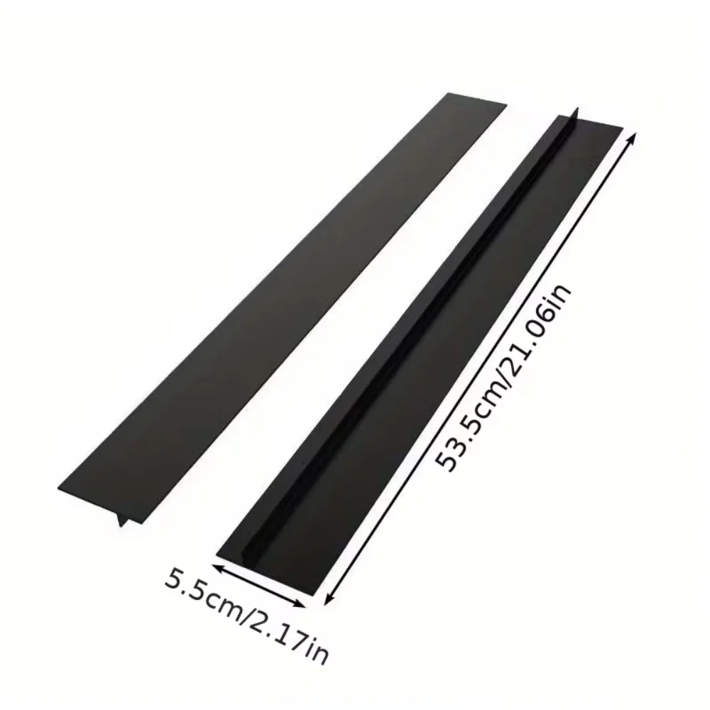 2PCS High-temperature Resistant Silicone Kitchen Gap Sealant - Oil-resistant Flexible Countertops and Splash Guard Protection
