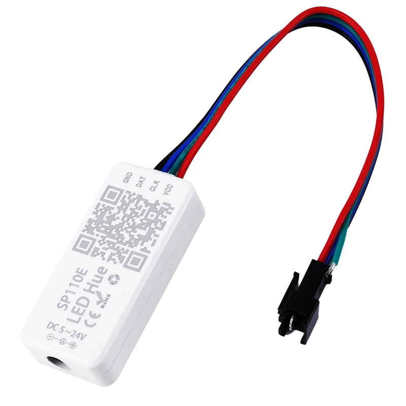 3X WS2812B SK6812RGB SK6812RGBW Bluetooth SP110E Mini Controller, Support ALL LED Strip/Module Light/Panel/String