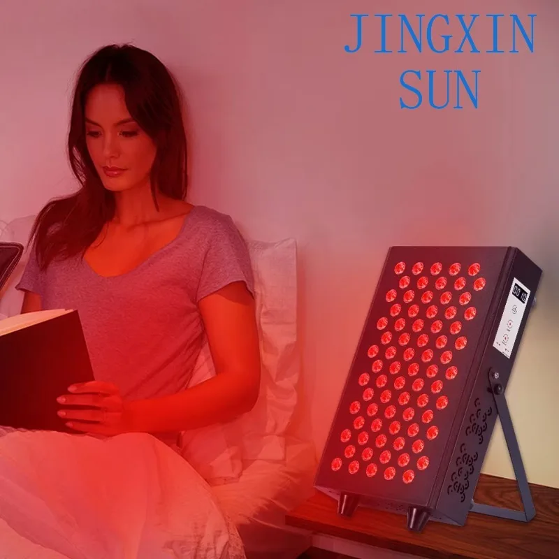 Household 375W Desktop Light Emitting Diode Therapy 660nm 850nm Therapy High Irradiance Red Light Emitting Diode Therapy Panel