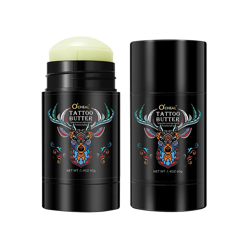 1pc Tattoo Care Stick for Color Fixation and Enhancement, Gentle for Tattooing and Embroidery, Rotating Style