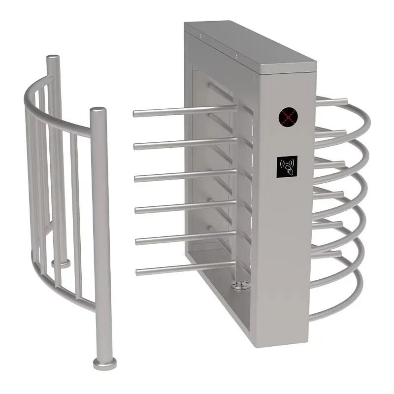 

Full Height Stainless Steel Automatic Access Control Gate Security Turnstile