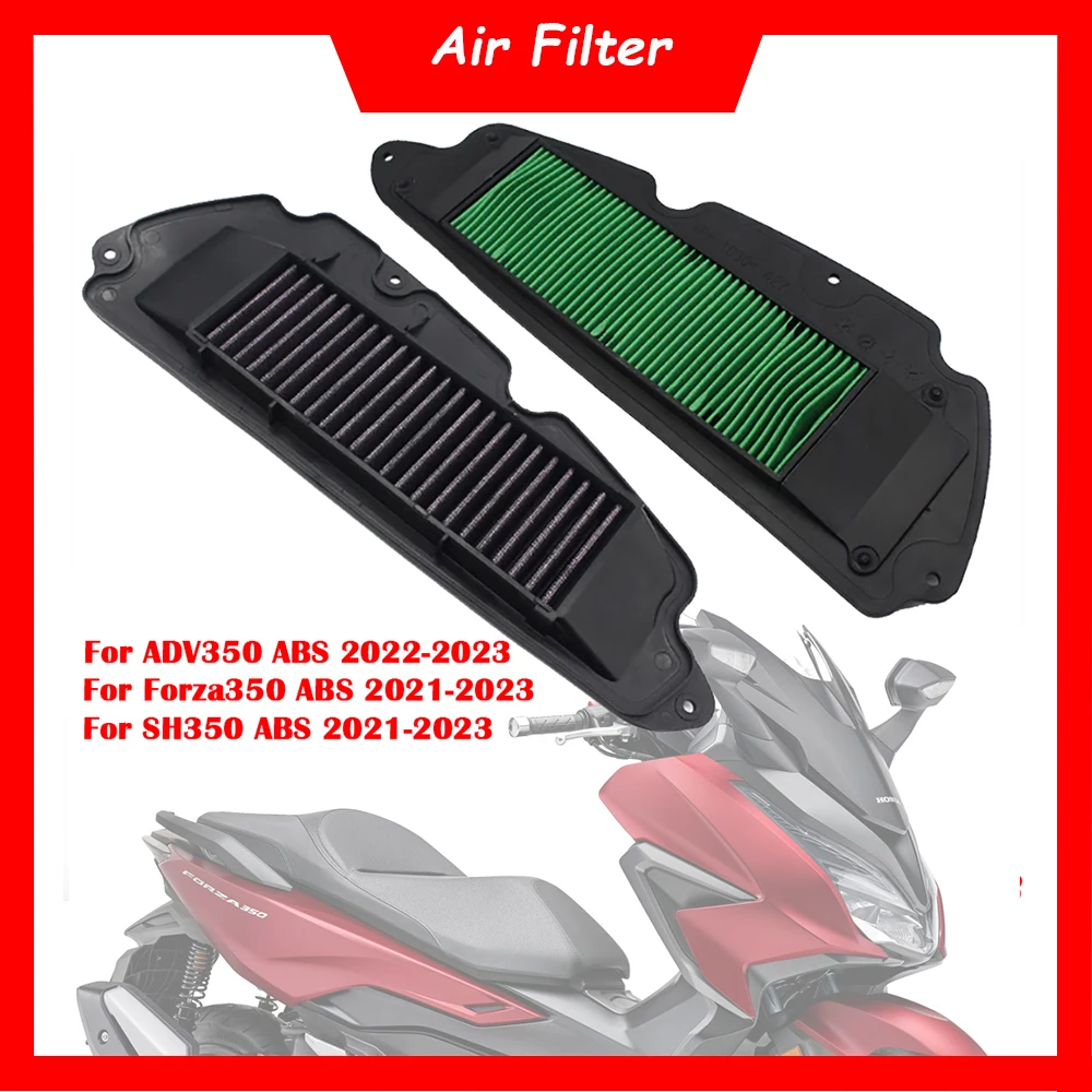 

Motorcycle Engine Air Filter Cleaner Forza 350 Air Intake Filter Element For Honda Forza350 SH350 ABS 2021-2023 ADV350 2022-2023