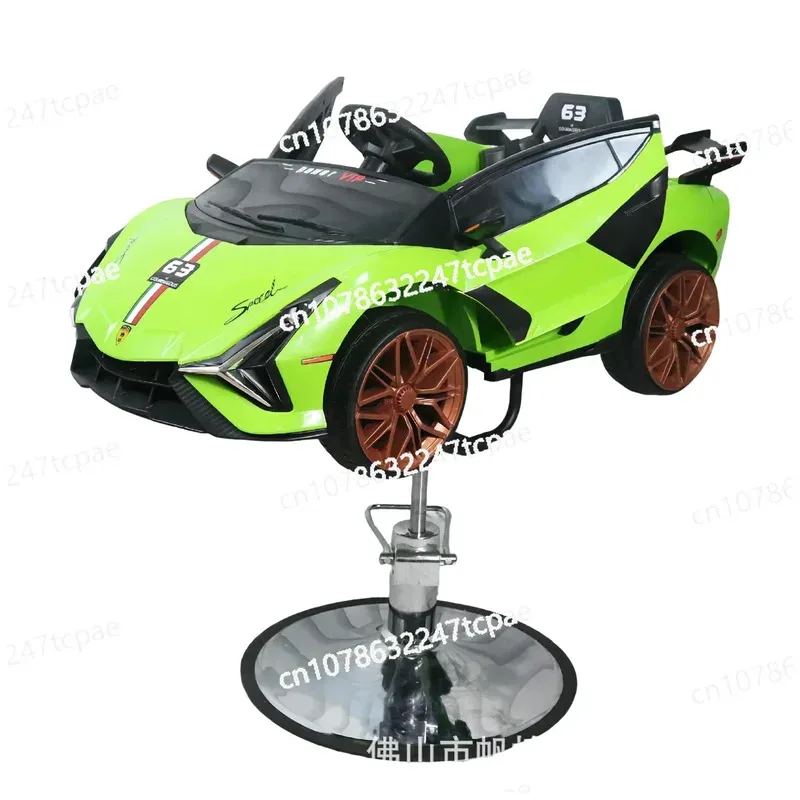 

Barber Chairs Car Hairdressing Kids Chair Children Hair Saloon Equipment Set Salon Furniture