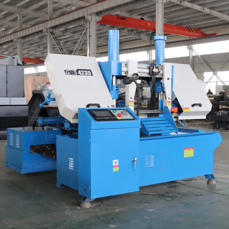 Factory Automatic  Metal Belt Sawing Machine Band Saw Machine